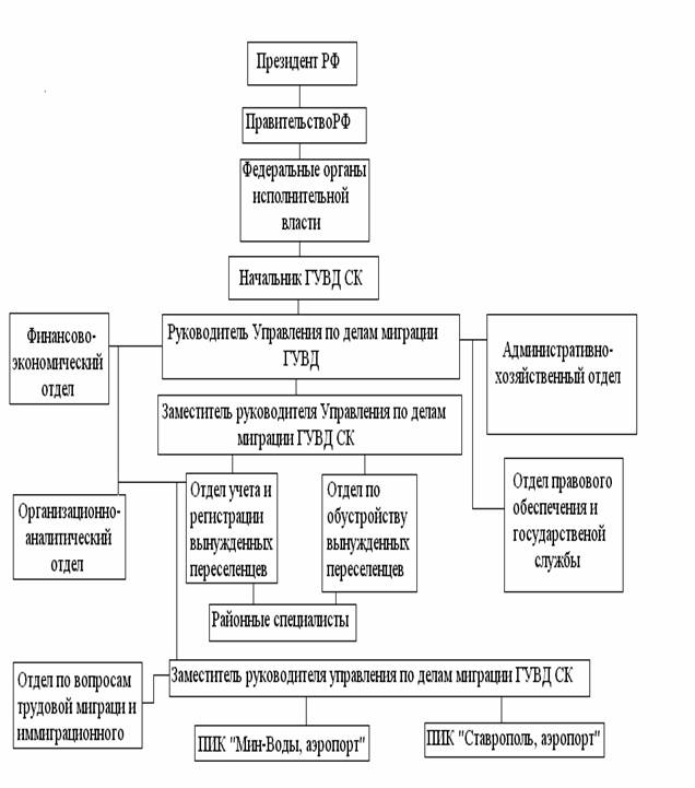 Курсовая: Анализ миграционных процессов в Российской Федкрации 