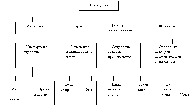 Курсовая: Внутренняя среда организации 